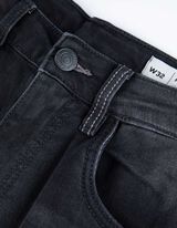 Bermuda  - Risvolti fissi sul fondo gamba - nero