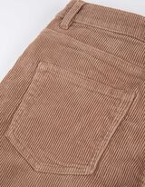 kavbojke - Kroj Straight Fit - rjava