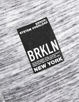 Jachetă sport - Imprimeu mesaj - Alb