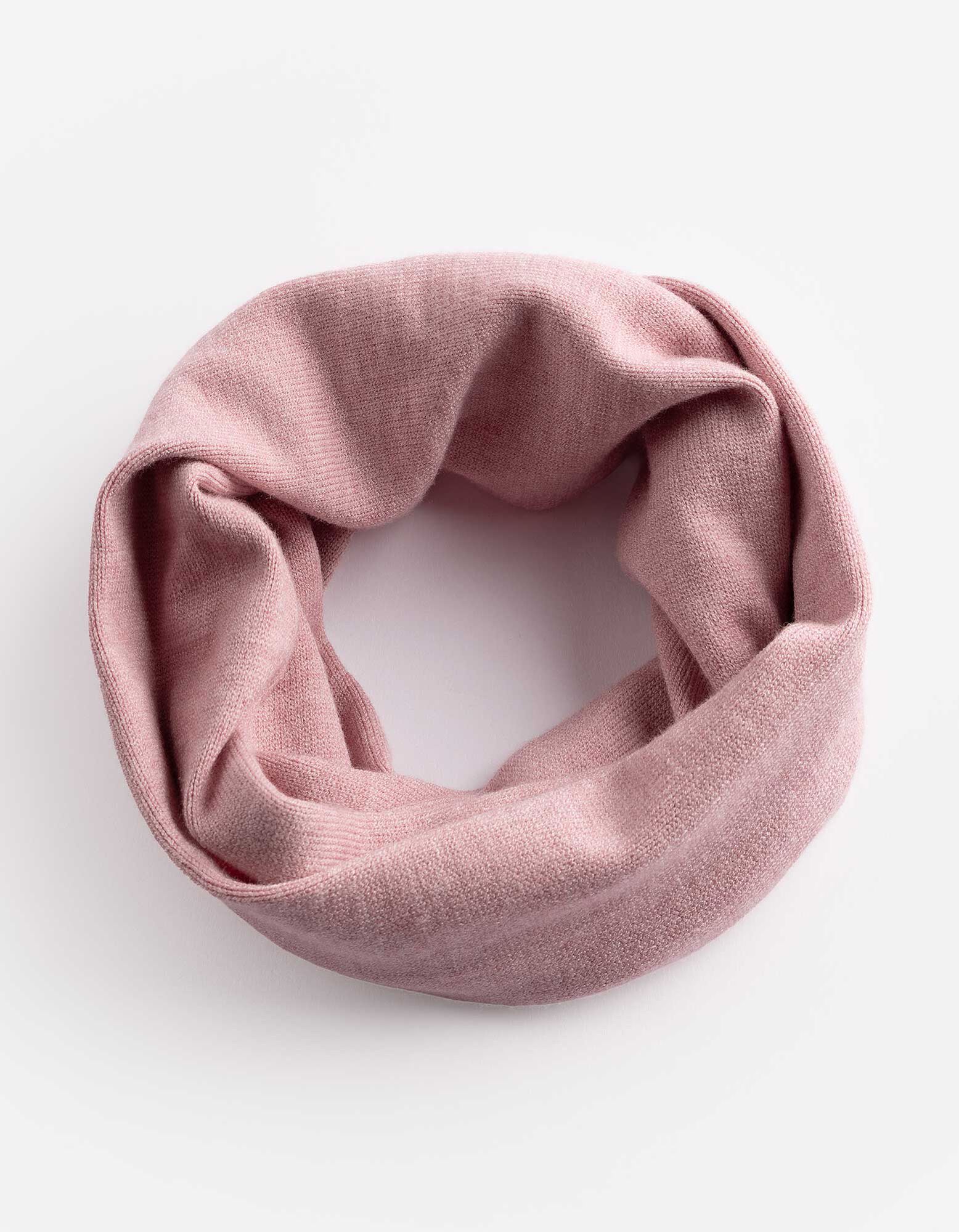 Loop-Schal - Strick - Rosa