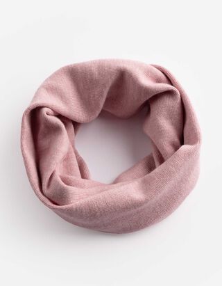 Loop-Schal - Strick - Rosa