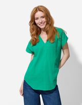 Bluse - Musselin - pink