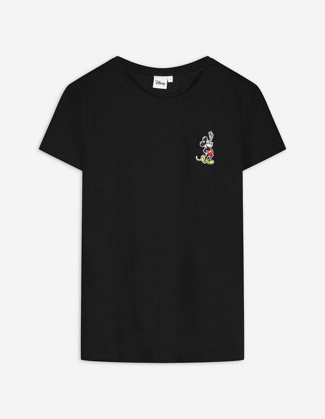 Tricou - Mickey Mouse - Negru