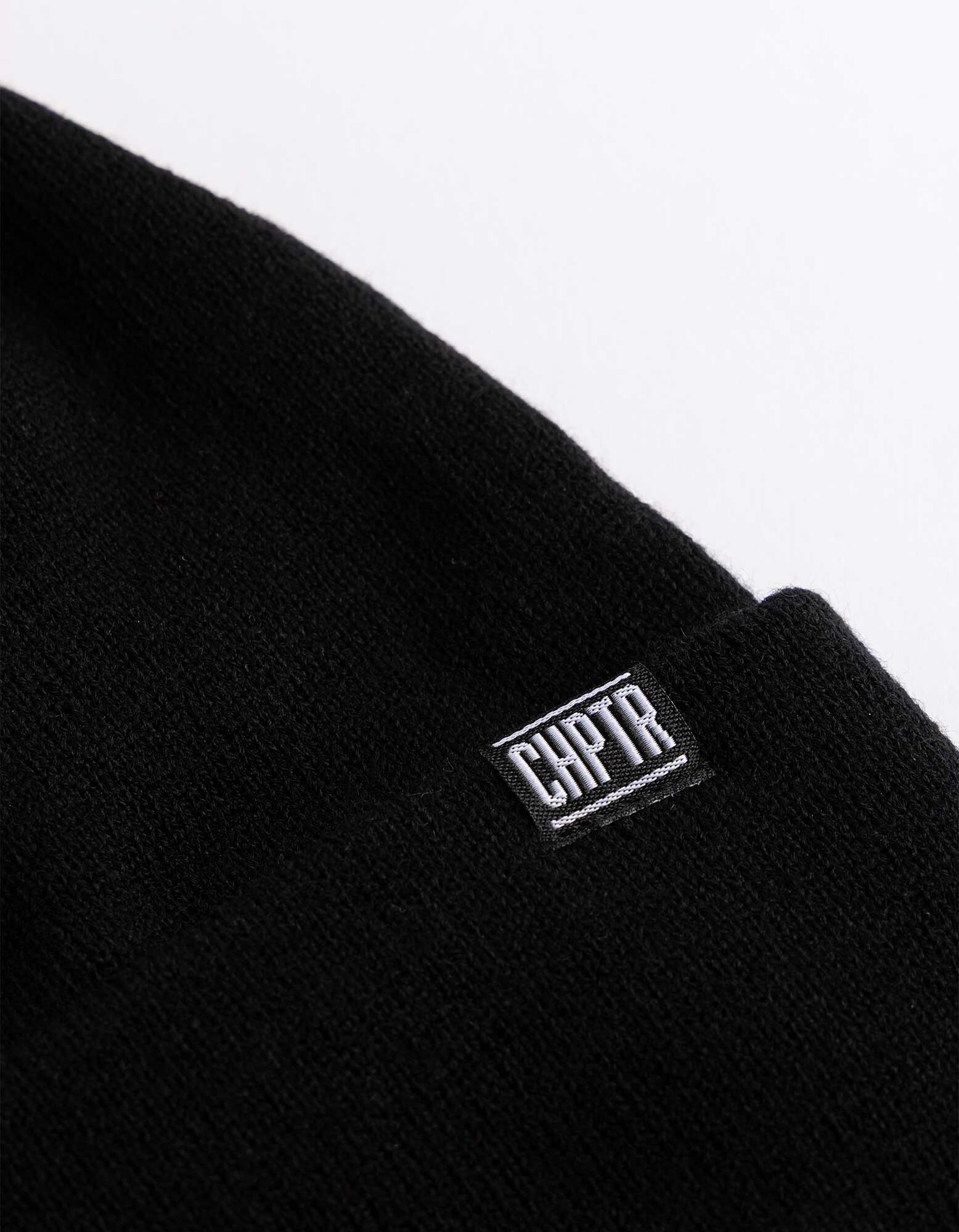 Bonnet - Revers - noir