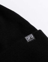 Bonnet - Revers - noir