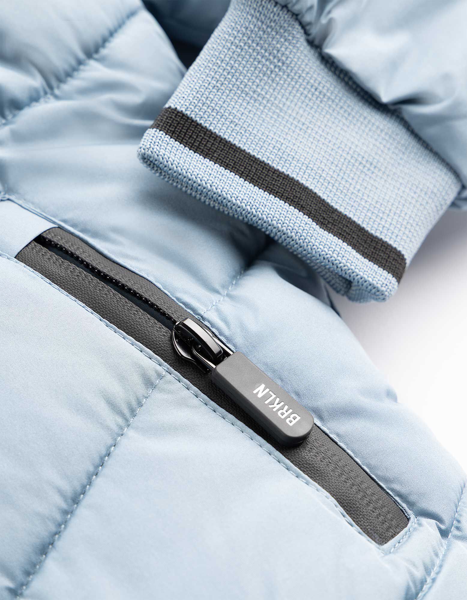 Steppjacke - Wasserabweisend - blau