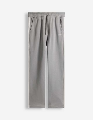 Jogginghose - einfarbig - grau