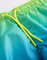 Short de bain - Nuances de couleur - bleu fonc&eacute;
