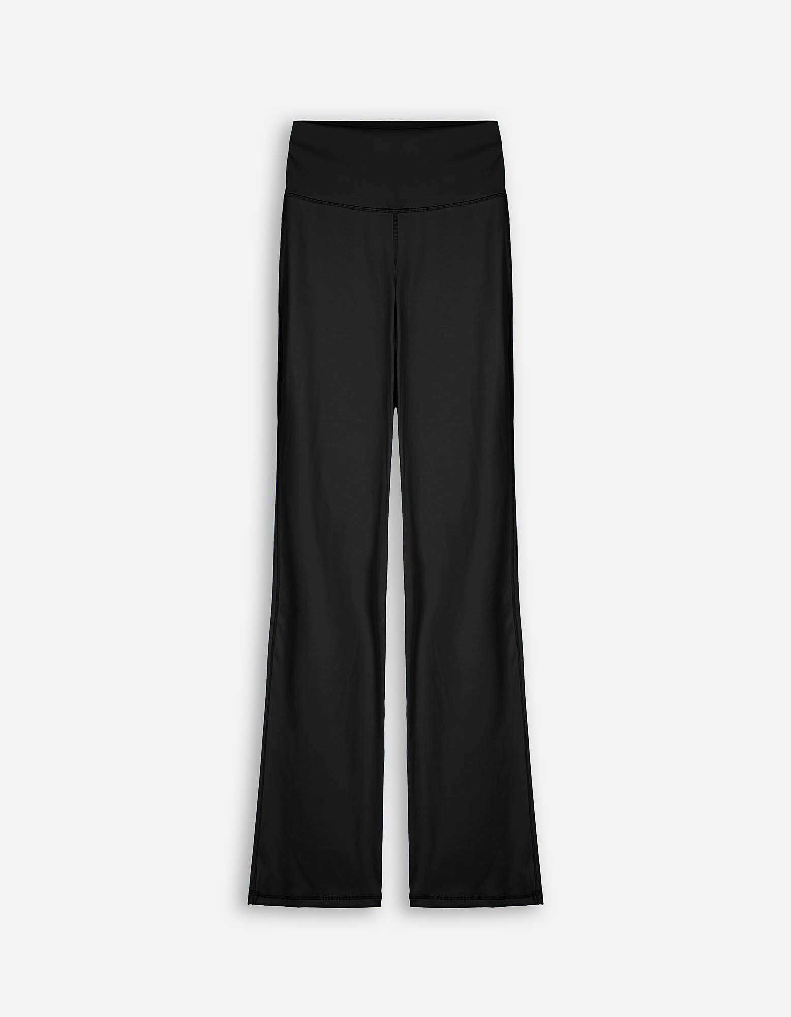 Hose - einfarbig - schwarz - Takko Fashion