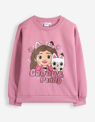 Sweatshirt - Gabby's Dollhouse - Roze