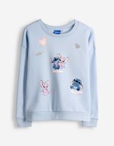 Sweatshirt - Lilo & Stitch - hellblau
