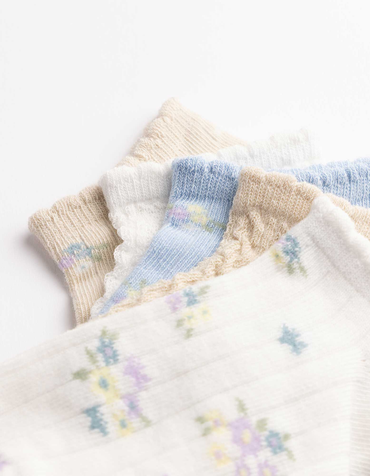 Sneakersocken - 5er-Pack