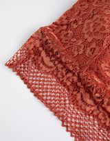 Podprsenkov&yacute; top - Vatovan&eacute; ko&scaron;&iacute;čky - svetlocervena