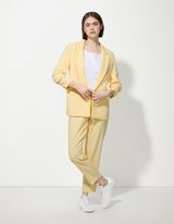 Blazer - Tinta unita - giallo chiaro