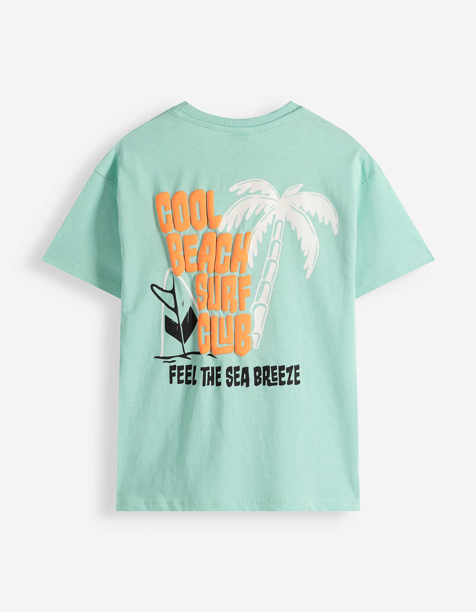 Tričko - Nadměrn&yacute; střih Oversized Fit - Tyrkysov&aacute;