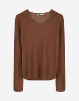 Maglione - Tinta unita - marrone
