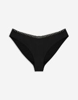 Slip bikini - Tinta unita - nero