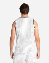 Marškinėliai su petnešėlėmis - Su paveikslėliais - baltas