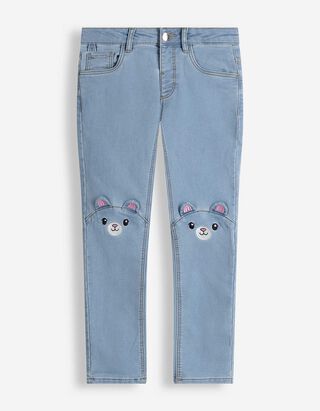 Jeans - Thermoeffekt - Hellblau