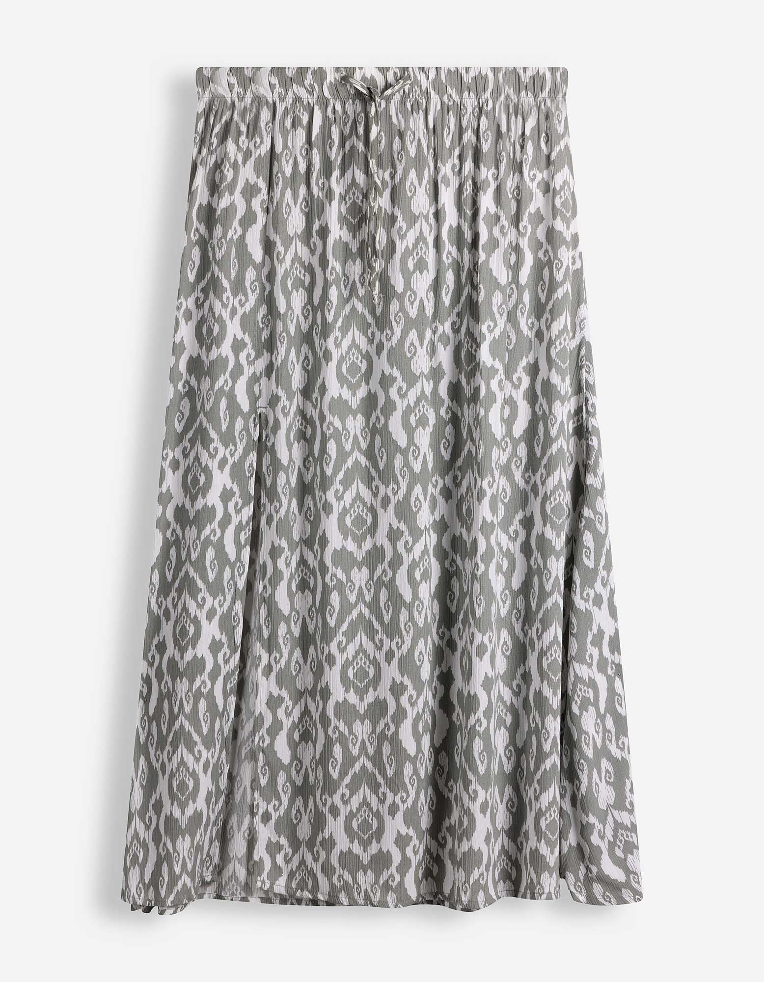 Jupe - Imprim&eacute; all-over - khaki
