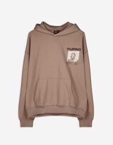 Kapucnis felső - 2Pac - világos barna