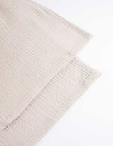 Palazzobroek - Mousseline - beige