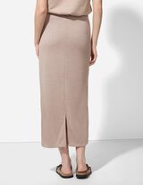 Maxirock - Viskose-Mix - beige