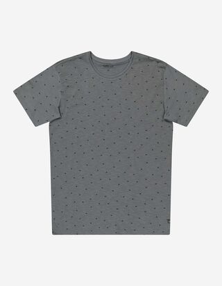 T-shirt - Imprim&eacute; all-over - Vert fonc&eacute;