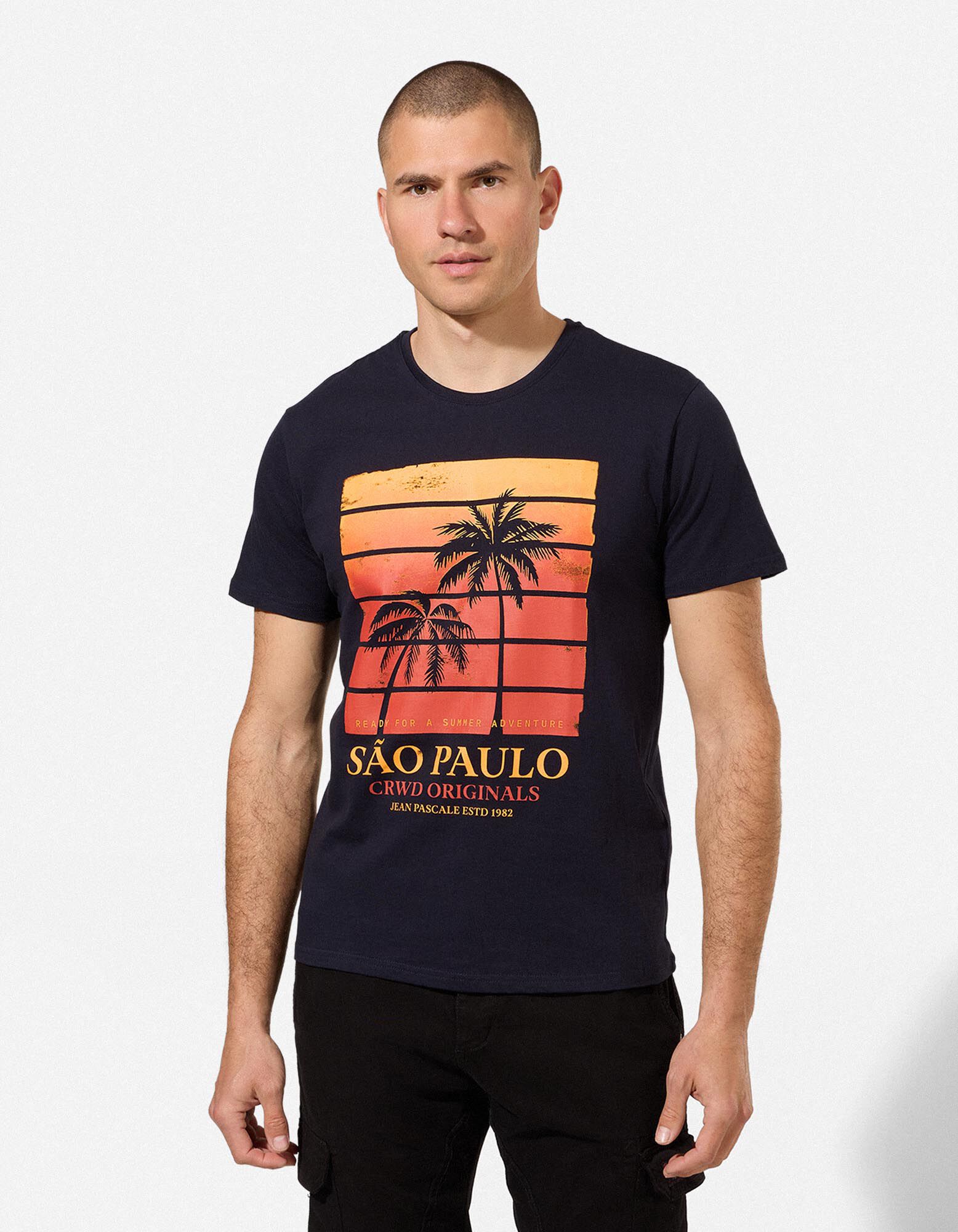 T-Shirt - blau