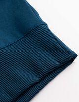 Hoodie - Effen - blauw