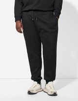 Joggingové kalhoty - Jednobarevné - cerná