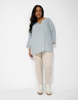 Jogpants - einfarbig - beige