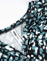 Hosszú ujjú felső - Viszkózkeverék - fekete