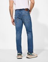 Dž&iacute;nsy - Slim Fit - tmavomodra