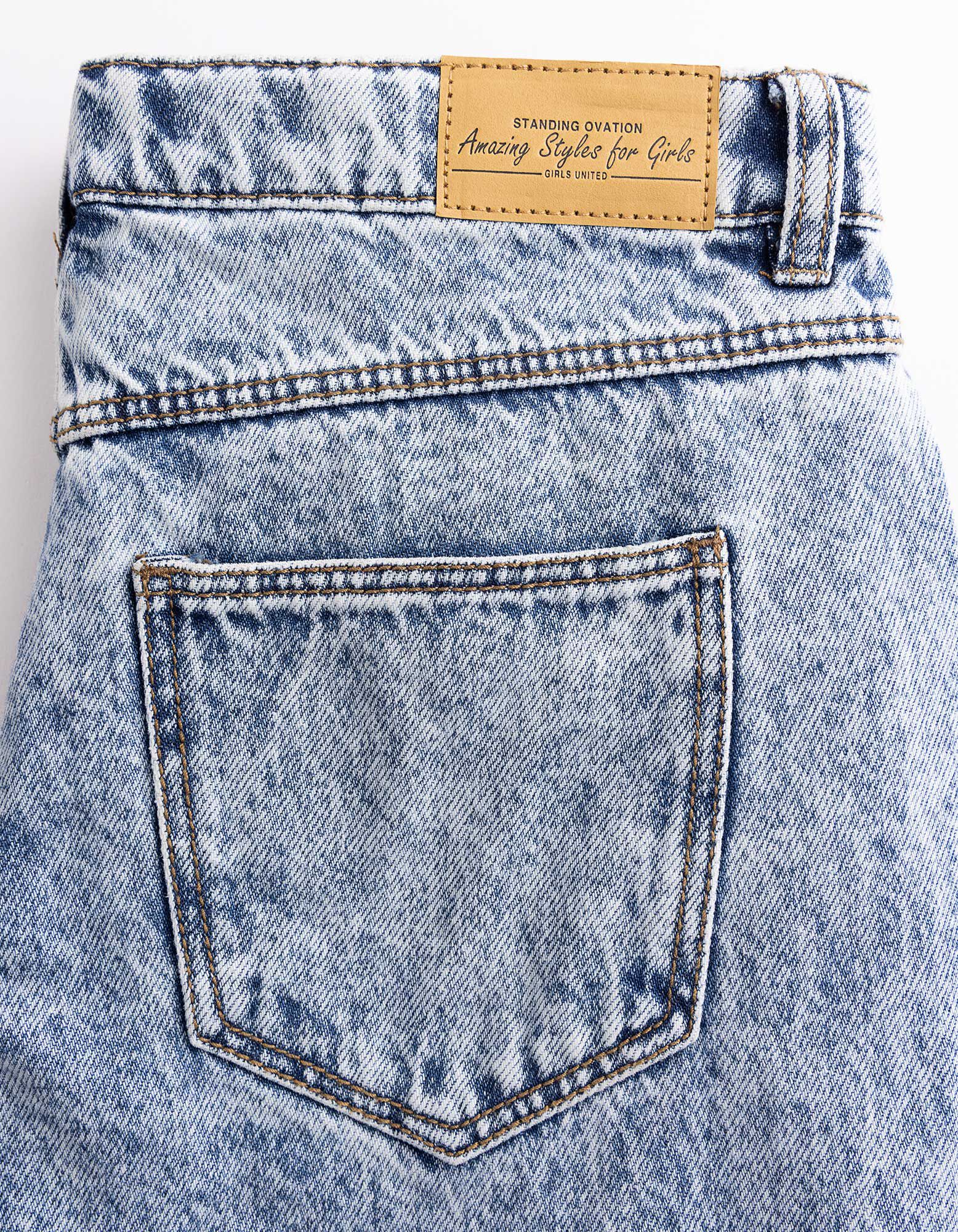 Jeans - Straight Fit - Hellblau