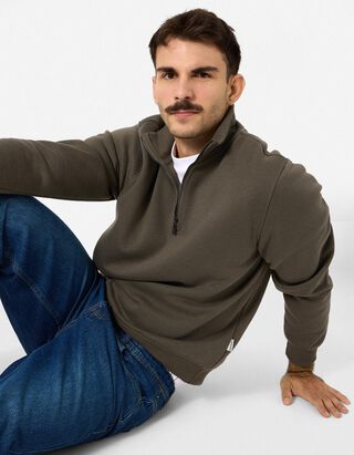 Sweatshirt - Troyer - Khaki