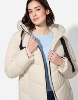 Steppjacke - Atmungsaktiv - hellgrau