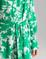 Longbluse - Knopfverschluss