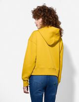 Hoodie - einfarbig - braun