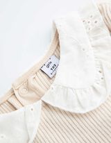 Hossz&uacute; ujj&uacute; felső - Bubigall&eacute;r - b&eacute;zs