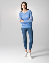 Pull-over - Coupe Regular Fit - Bleu clair