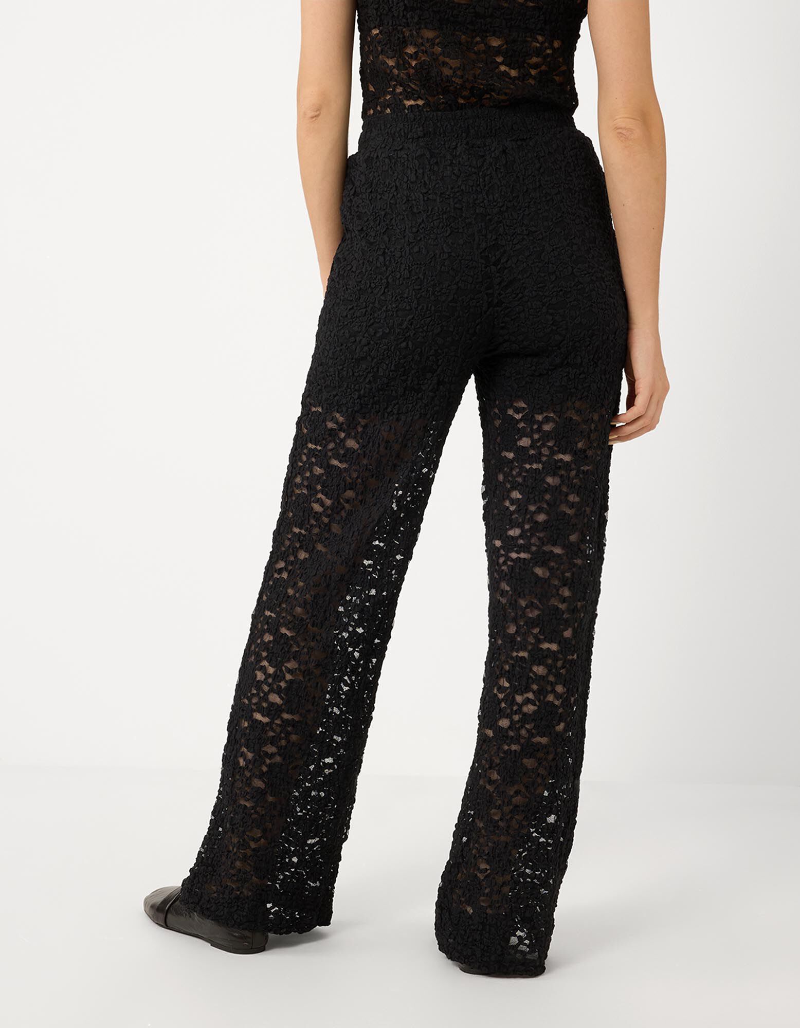 Hose - Spitze - Schwarz