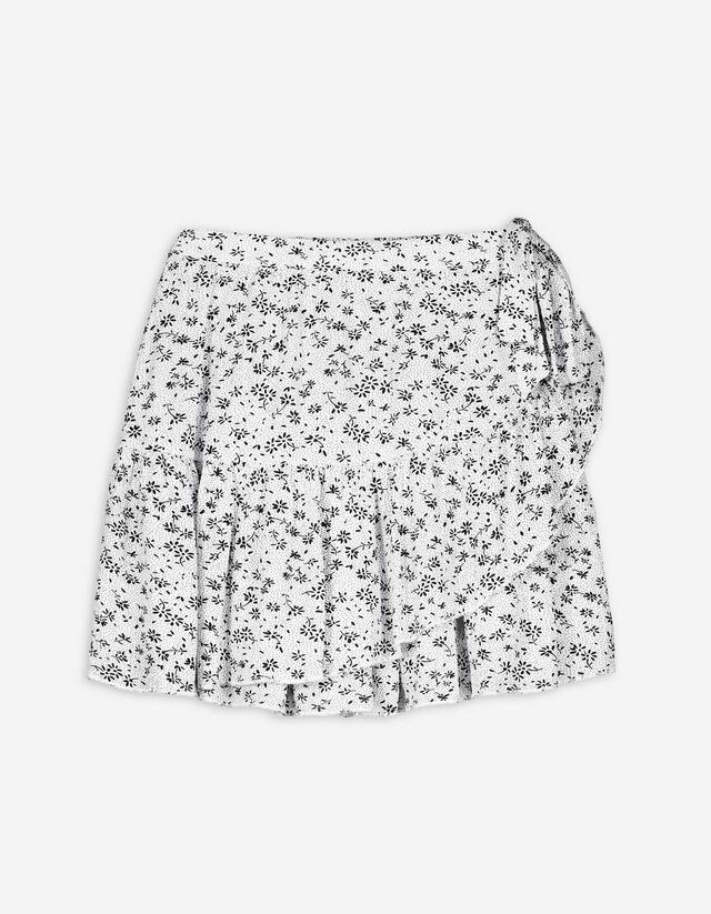 Skort - LENZING™ ECOVERO™ - feher