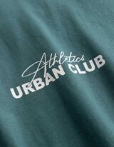 T-Shirt - R&uuml;ckenprint - gr&uuml;n