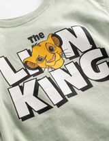 Tričko - Lv&iacute; kr&aacute;l - tyrkysova