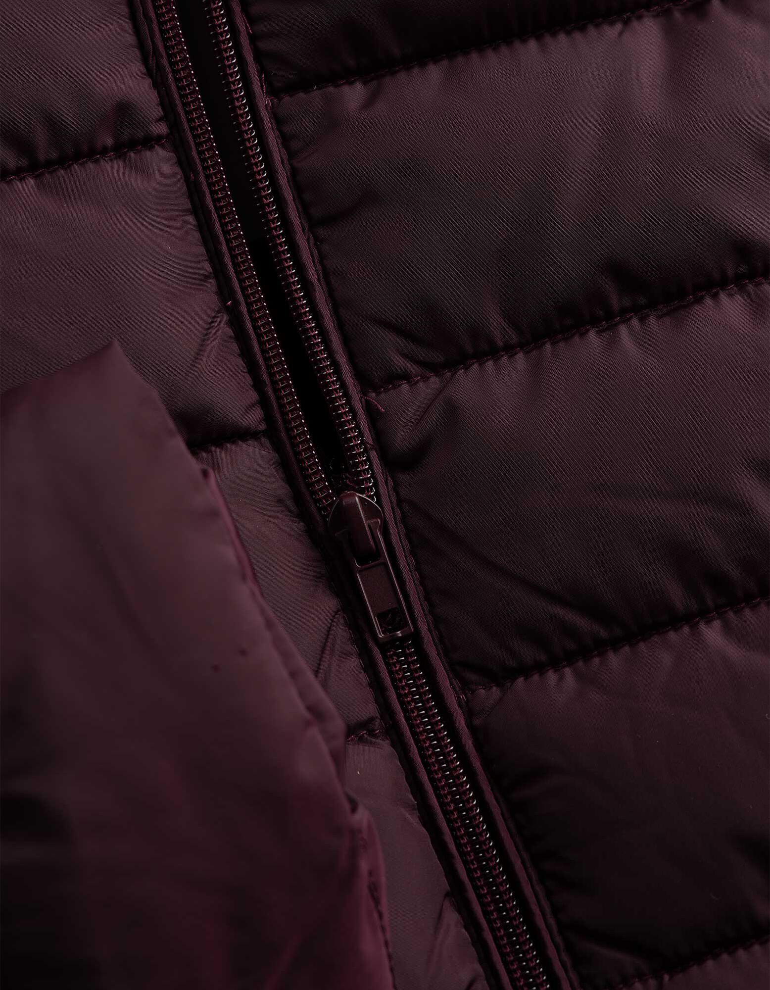 Steppjacke - Wasserabweisend - Dunkelrot