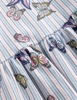 Haljina - Uzorak po cijeloj povr&scaron;ini - bijela