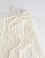 sp&oacute;dnica kopertowa - halka - bialy