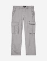 Cargohose - Straight Fit - grau