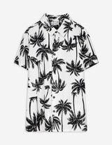 Overhemd - Print all-over - wit